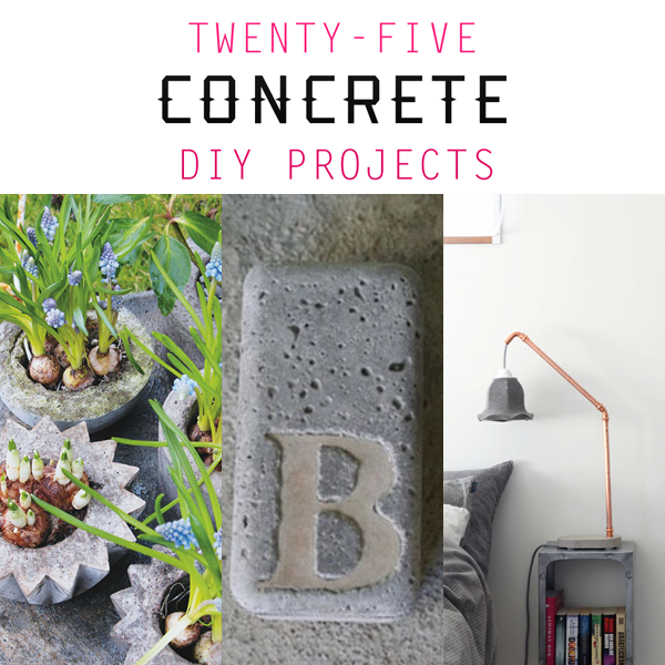 25 Creative Concrete Projects - The Cottage Market
