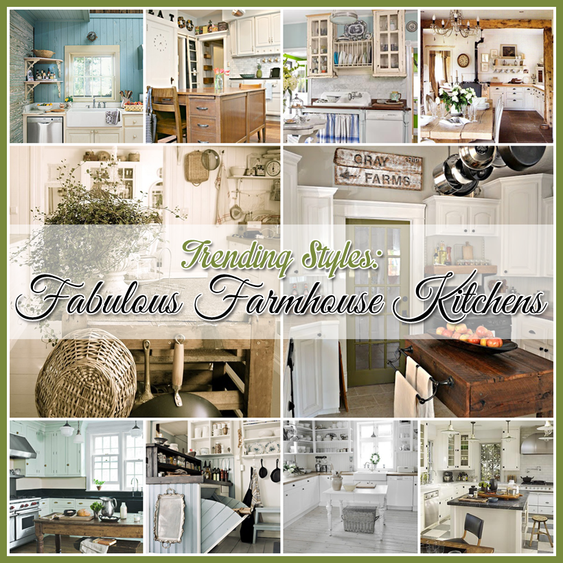 Fabulous Farmhouse Kitchens A trending style in natural elements ...