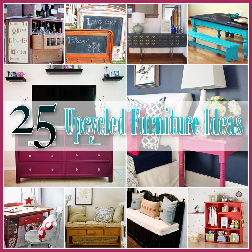 25 Upcycled Furniture Ideas