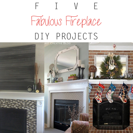 5 Fabulous Fireplace DIY Projects - The Cottage Market