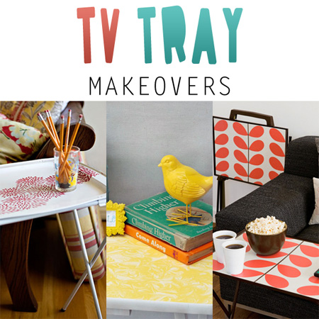 TV Tray Makeovers - The Cottage Market