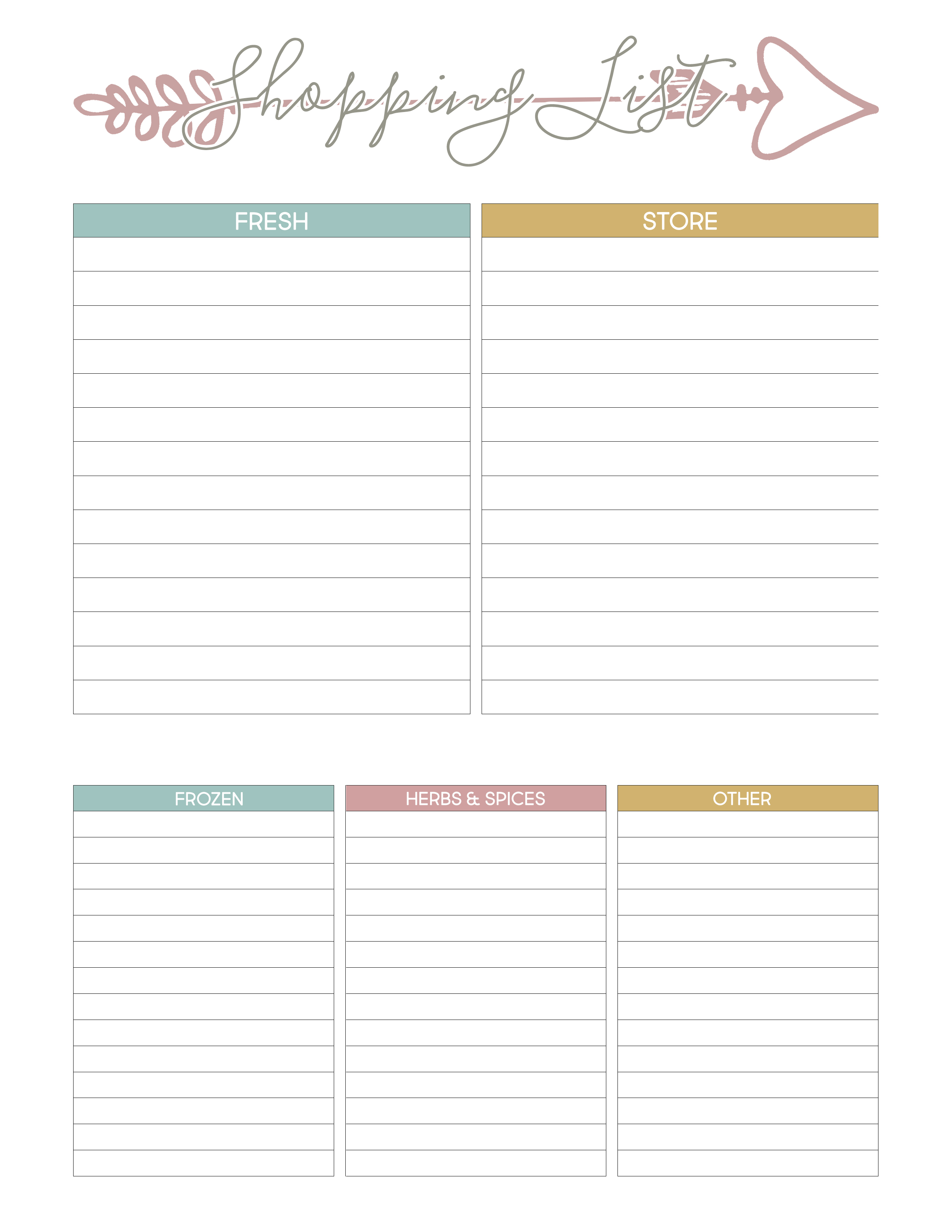 Free Printable Weight Loss Planner The Cottage Market