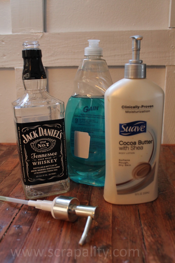 Whiskey-Bottle-Soap-Dispenser
