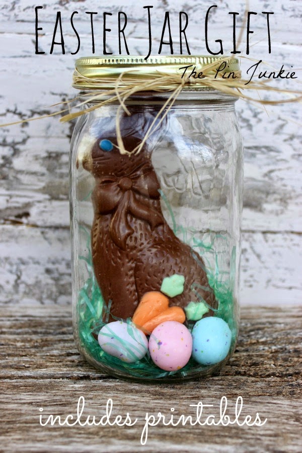 easter jar gift with printables 2