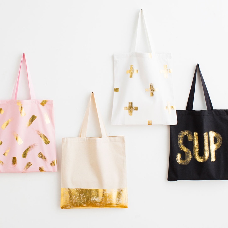 Teen girls carry so much stuff - these tote bags are stylish and adorable