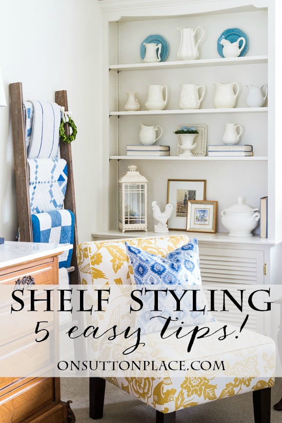 shelf-styling-5-easy-tips