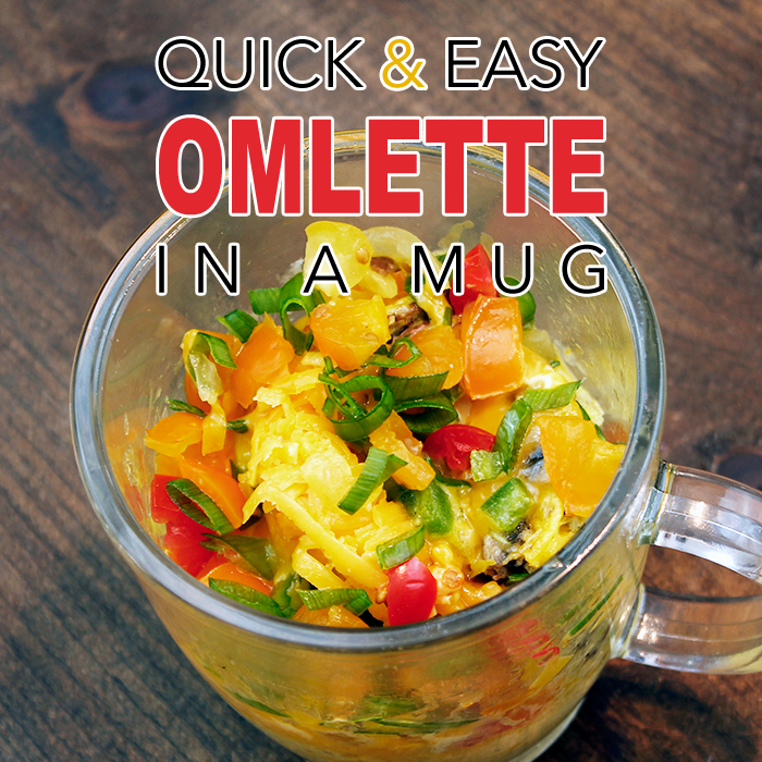 Quick and Easy Omelette in a Mug