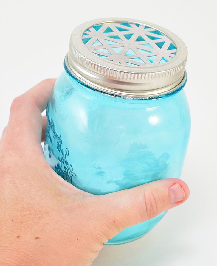 This mason jar scent diffuser is DIY and great for any space.  