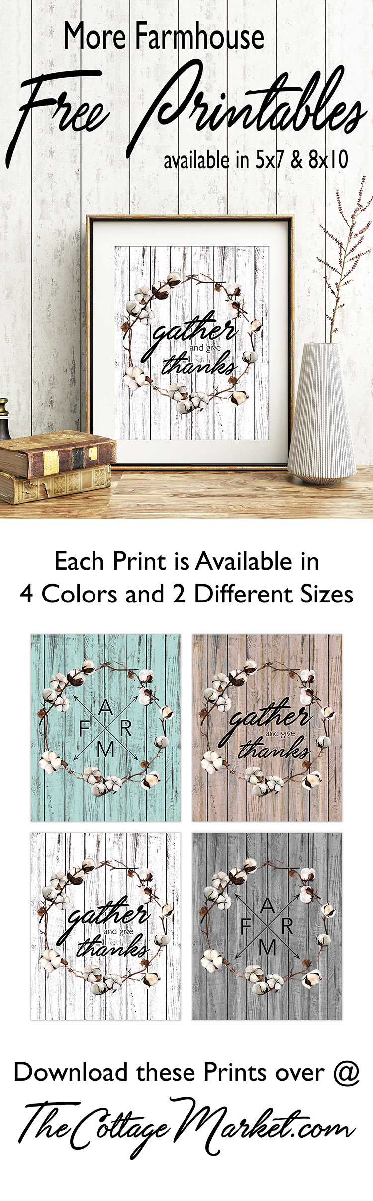 The Best Free Printable Farmhouse Wall Art Prints are here for you to check out and choose. There are so many options you won't know where to start! Enjoy!