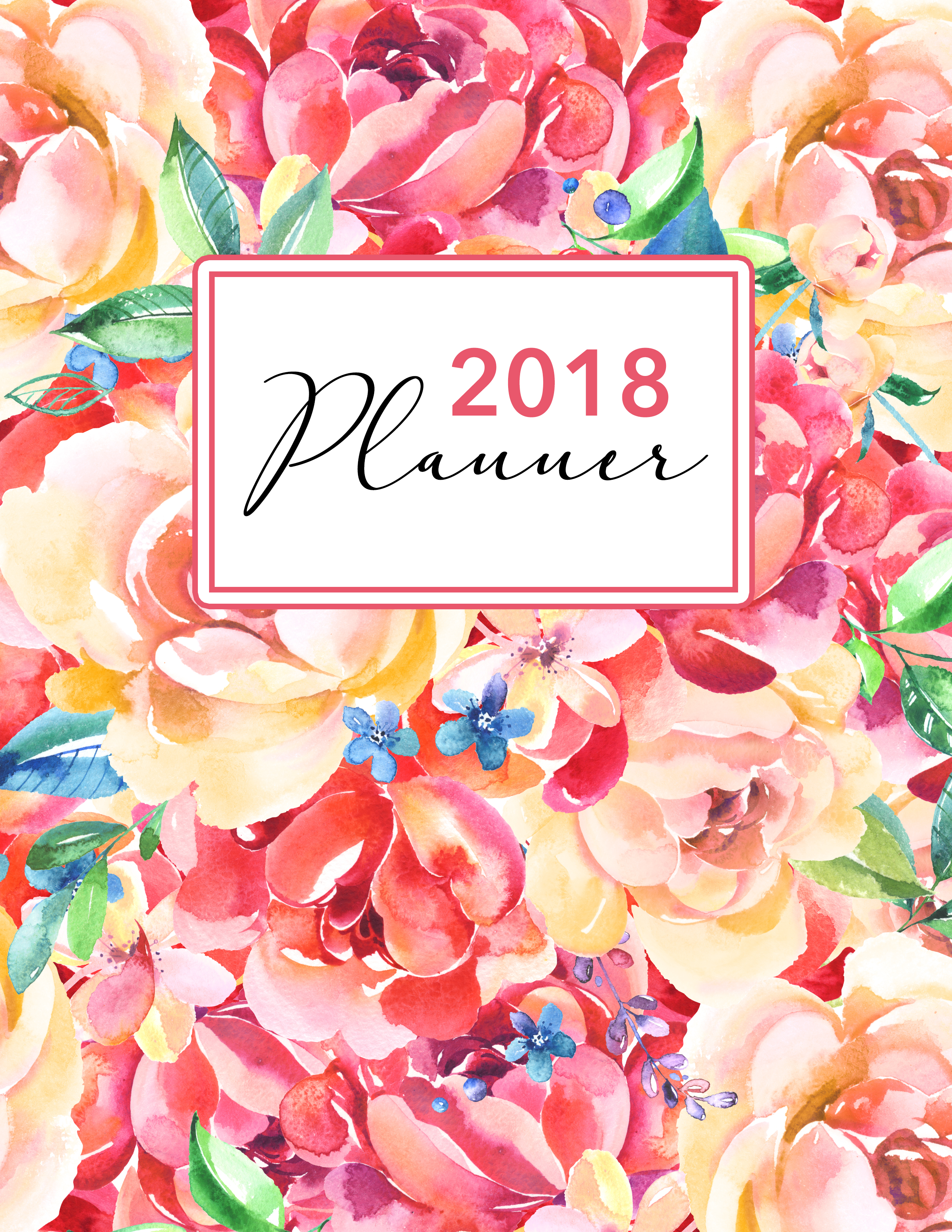 TCM Floral Planner Cover Front