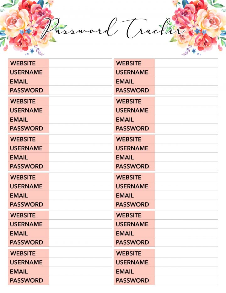 Free Printable 2018 Planner 50 Plus Printable Pages - The Cottage Market