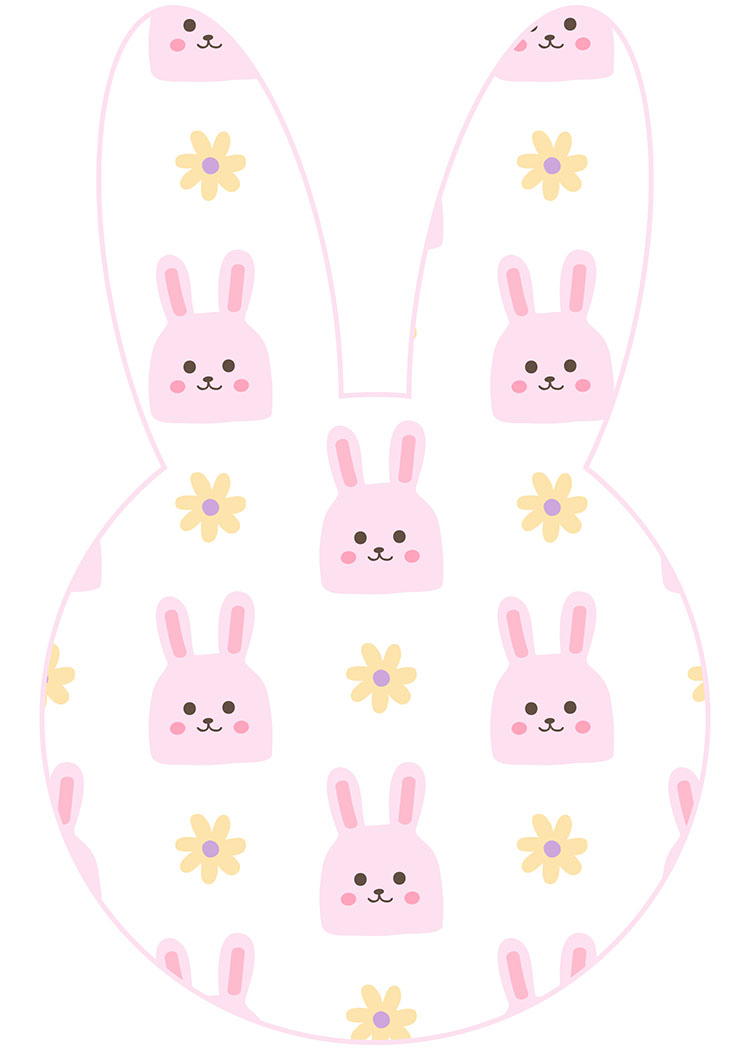 Free Printable Easter Bunny Banner - The Cottage Market