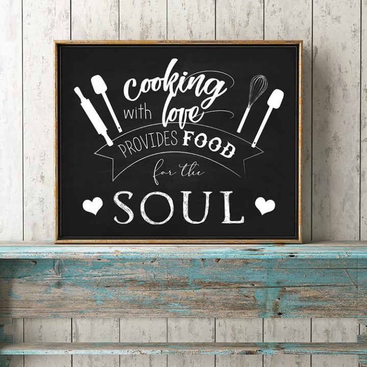 Free Printable Farmhouse Kitchen Wall Art - The Cottage Market