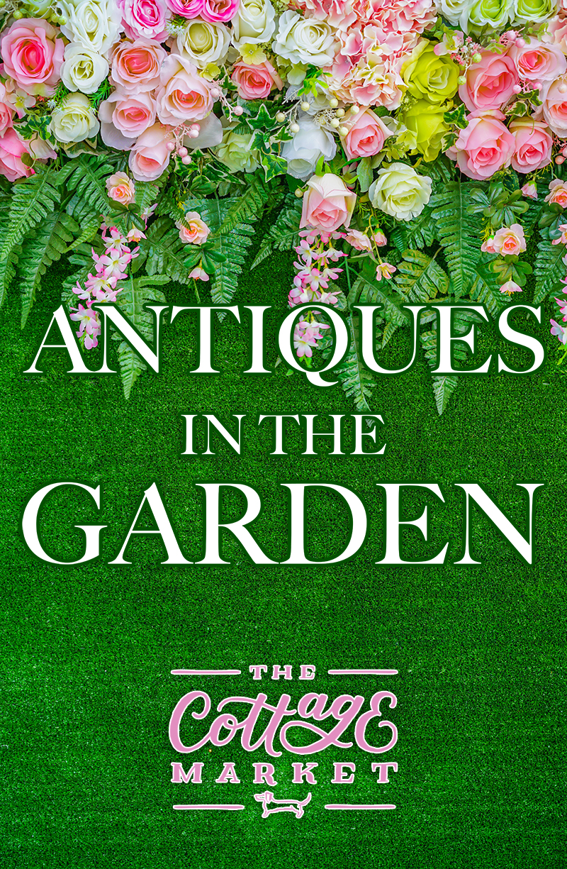 Here are tips for incorporating antiques in your garden. 