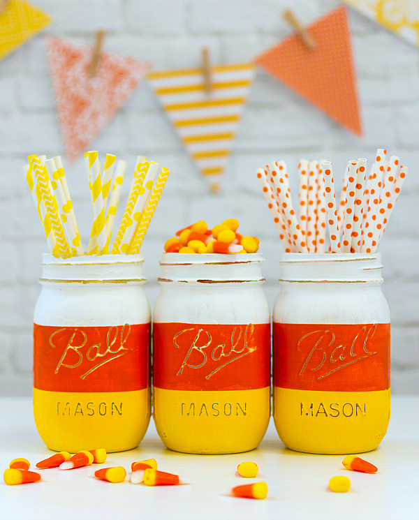 The Best DIY Halloween Mason Jar Crafts ever are going to add so much Charm, Fun, Personality and a touch of Spooky to your Home!  The Whole Family will love them.