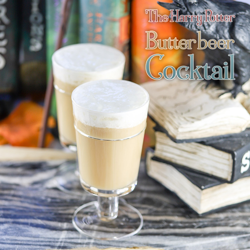 No Adult Halloween Party would be complete without this amazing Harry Potter Butterbeer Cocktail! You are soooooo going to love this yummy delight!