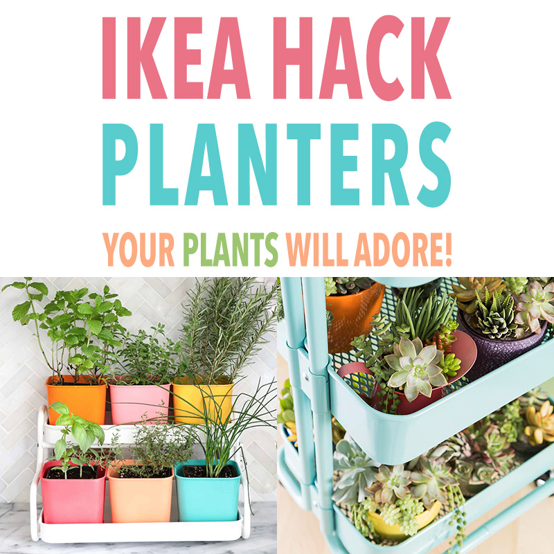 Come on in and check out all of these wonderful IKEA Hack Planters Your Plants Will Adore. All different styles and one is perfect for you!