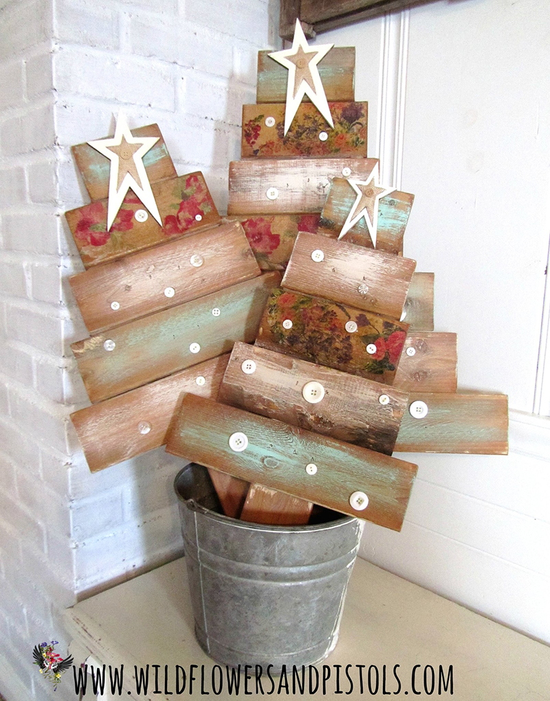 Come on in and visit so you can check out these Fabulous Farmhouse Wooden Christmas Tree Projects! They are the perfect Winter Farmhouse Accessory!