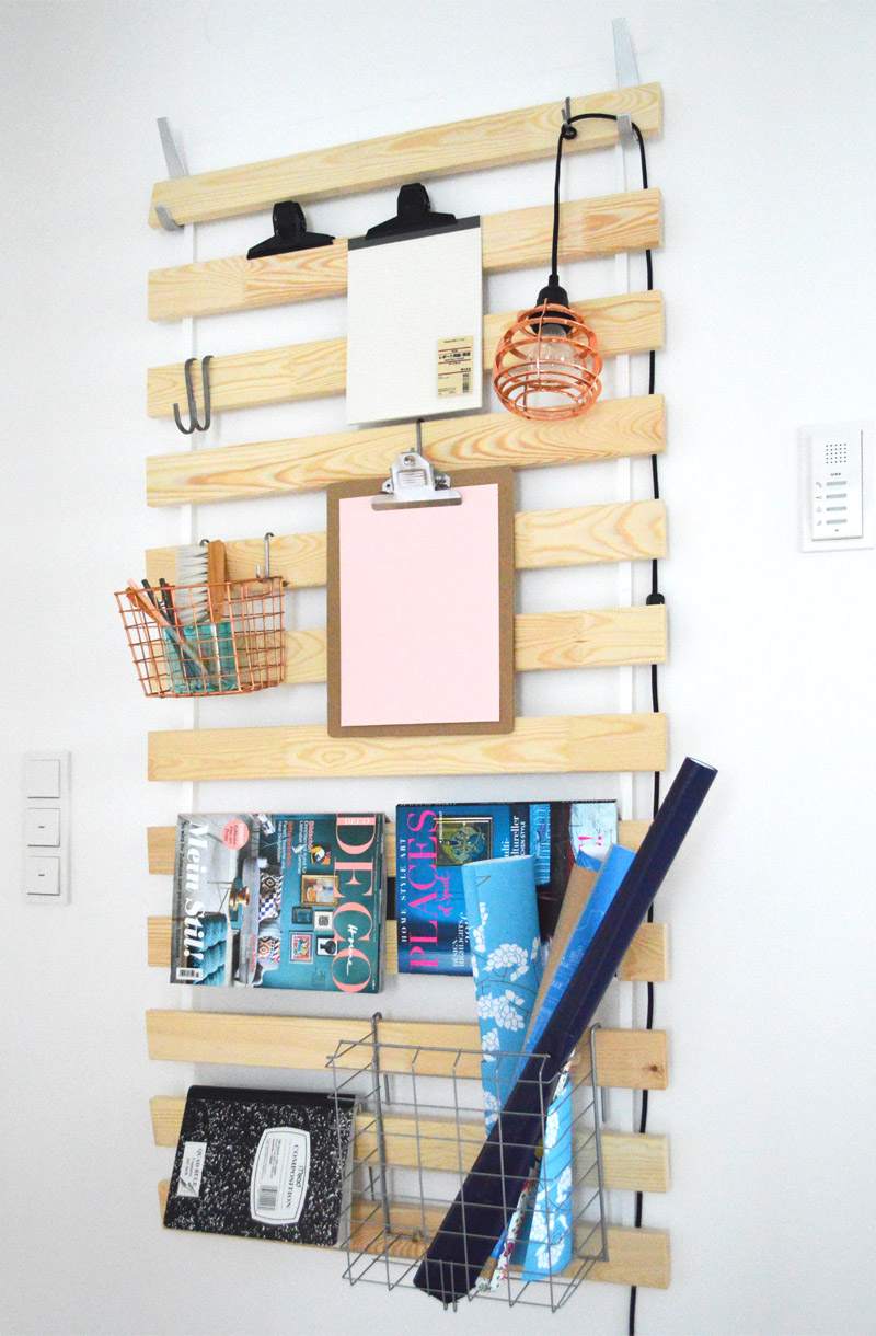 Fun and Fabulous Craft Room Organizational Hacks & Ideas so you can get one of your favorite rooms totally organized so you can do your projects in a snap!