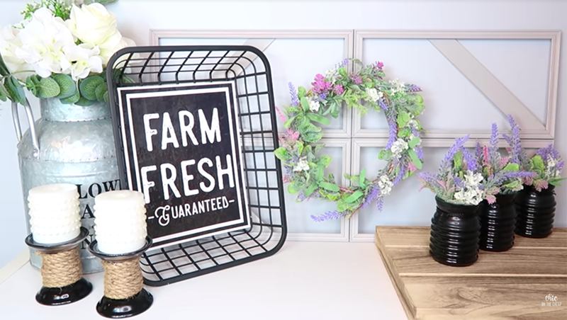 These Totally Amazing Farmhouse Dollar Store Hacks will brighten up your day and give you tons of inspiration to create!  The collection has been all freshened up with new projects hot off the press and some oldies but goodies!  Enjoy! 