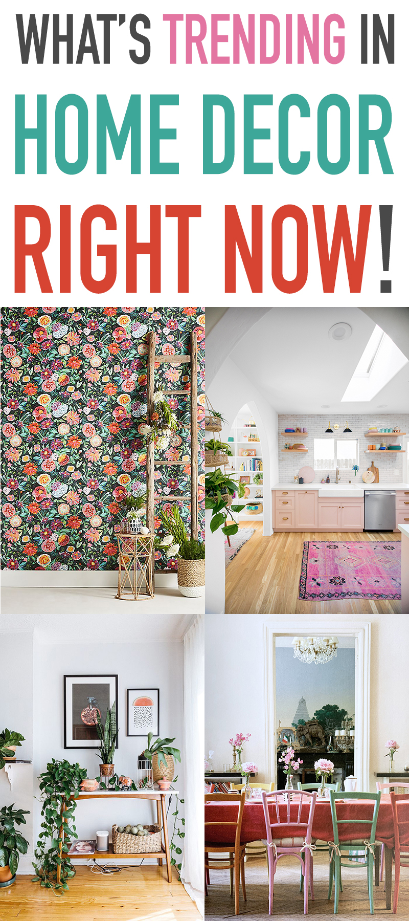 If you want to check out What's Trending In Home Decor Right now... come and take a peek at a few hot trends I think you will enjoy!