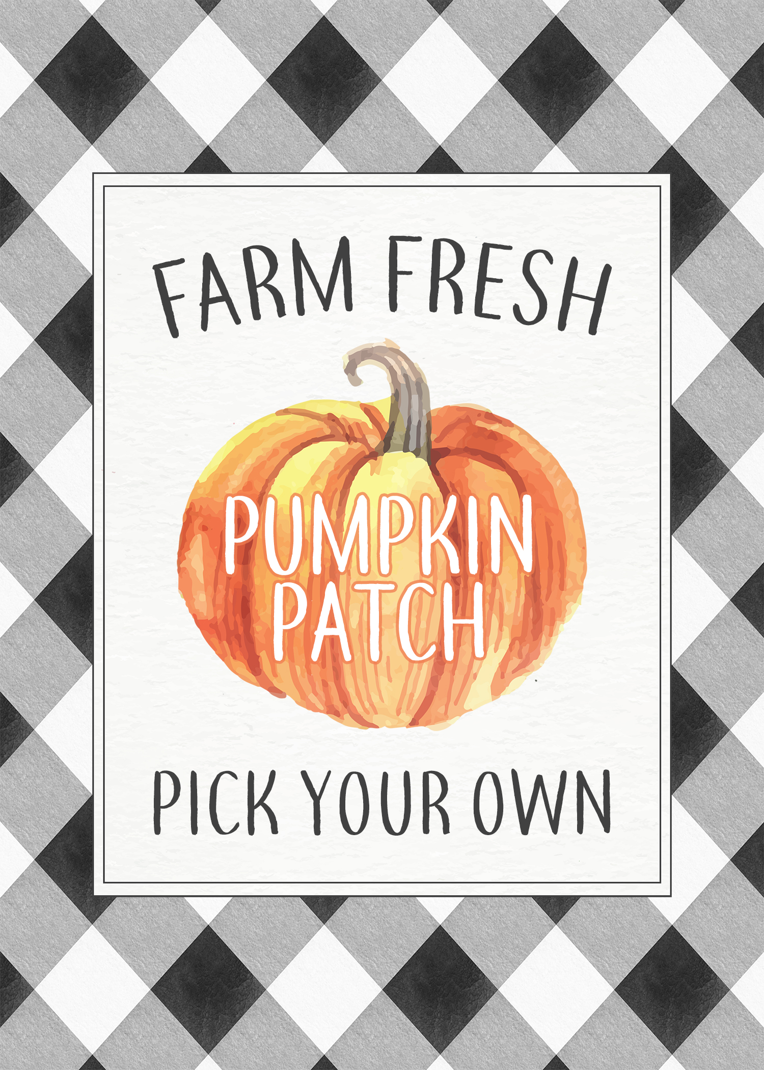 Free Printable Pumpkin Patch Signs Free Printable Templates