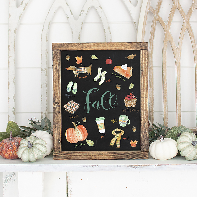 Do you know what your Fall Home Decor needs?  This Free Printable Farmhouse Fall Sampler Wall Art!  It will perk up your space and make everyone smile!