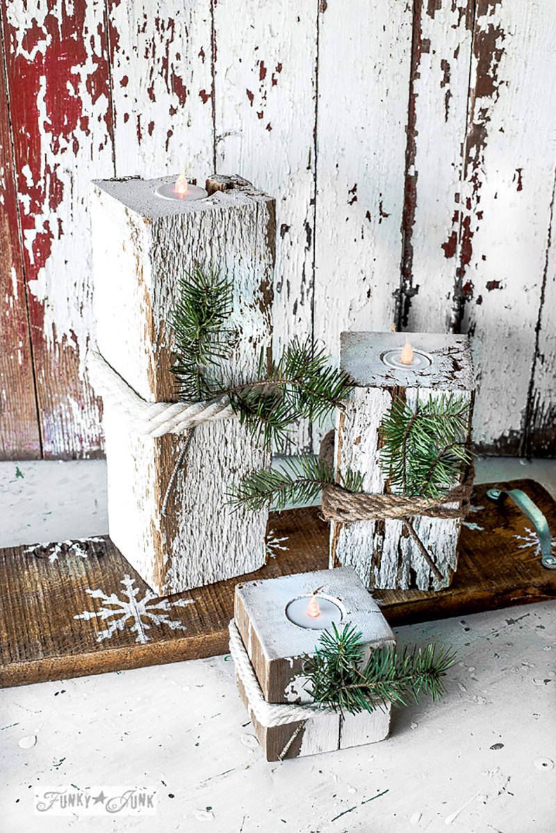 These Fun Farmhouse DIY Christmas Projects are easy to make and they will add a ton of charm to your fabulous home in a snap!