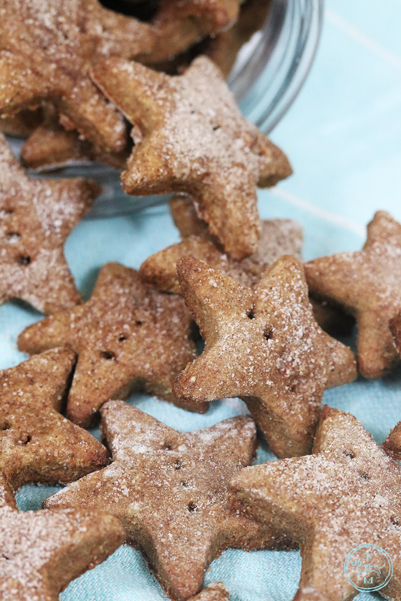 When your Doggie is craving a treat... why not pop some Quick and Easy Dog Graham Cracker Treats into the oven!  Wagging Tails and Wet Doggie Kisses is your reward!