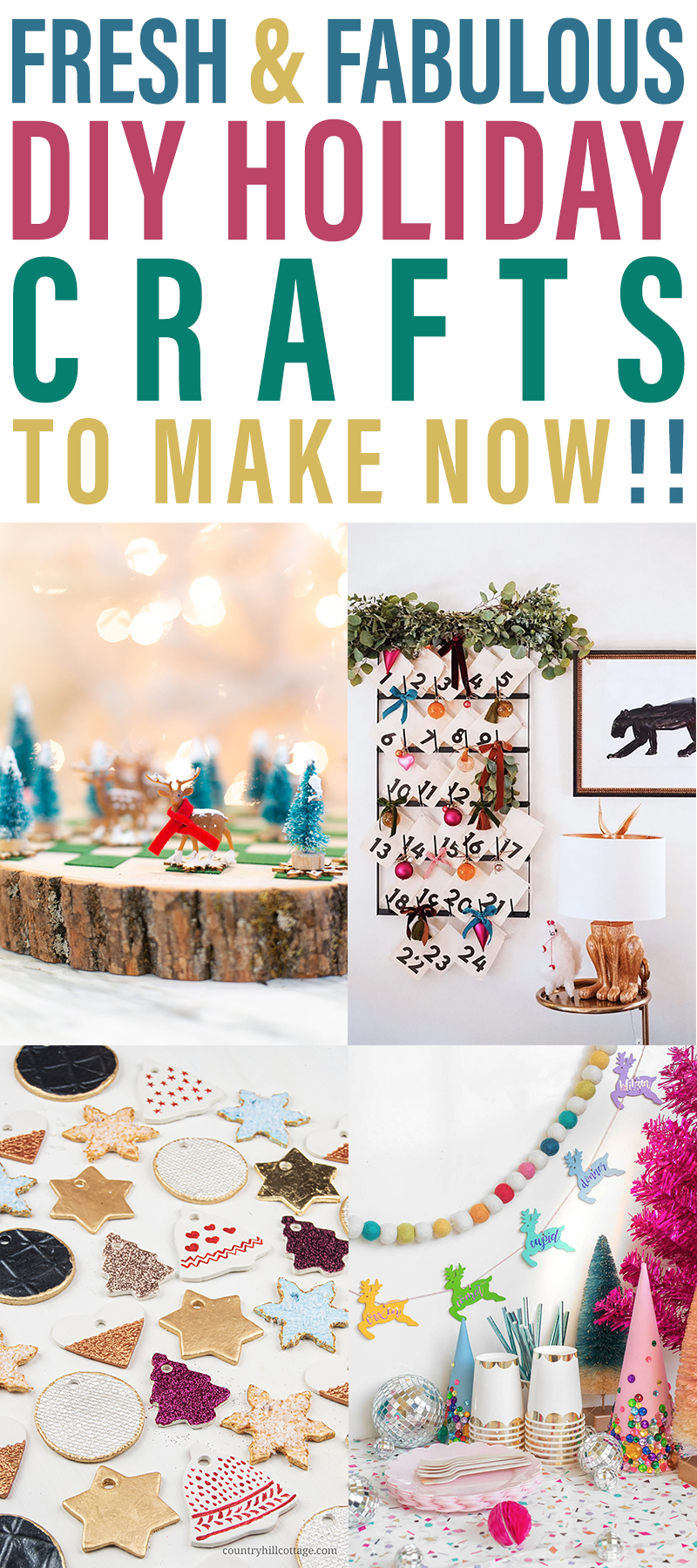 It’s time for some Fresh and Fabulous DIY Holiday Crafts To Make Now.  Come and check out some brand new Holiday and Christmas crafts that are hot off the presses!