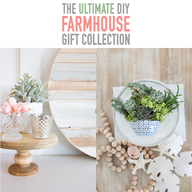 The Ultimate DIY Farmhouse Gift Collection is going to offer you so many ideas and inspirations to create for that special someone.  No need to spend hit retail prices