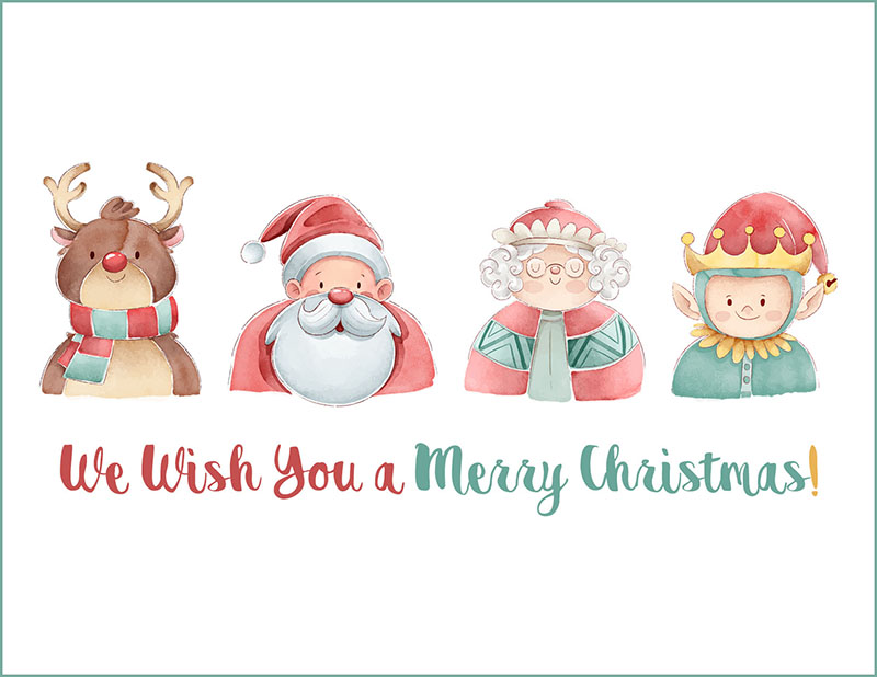 Come and enjoy this Fabulous Free Printable Christmas & Holiday Cards.  They are adorable we know you will find the perfect one! These Free Printable Christmas Cards are Too Cute!