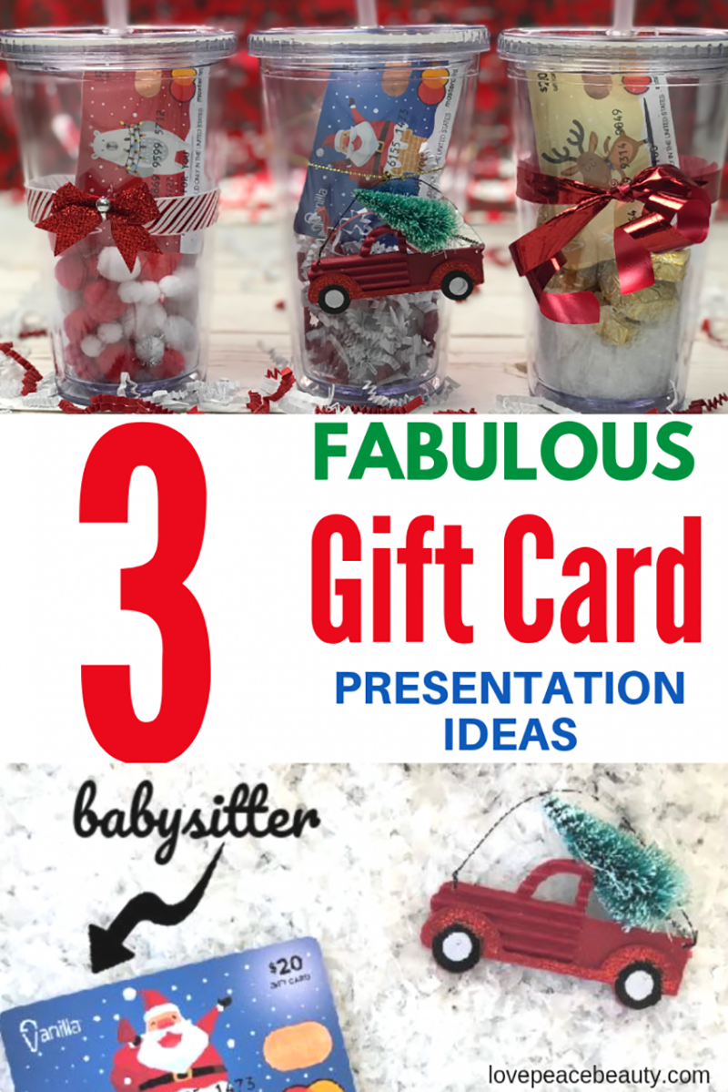 Creative Gift Card Wrapping Ideas is just what you need around now!  They will make your special gift even more fun and meaningful!