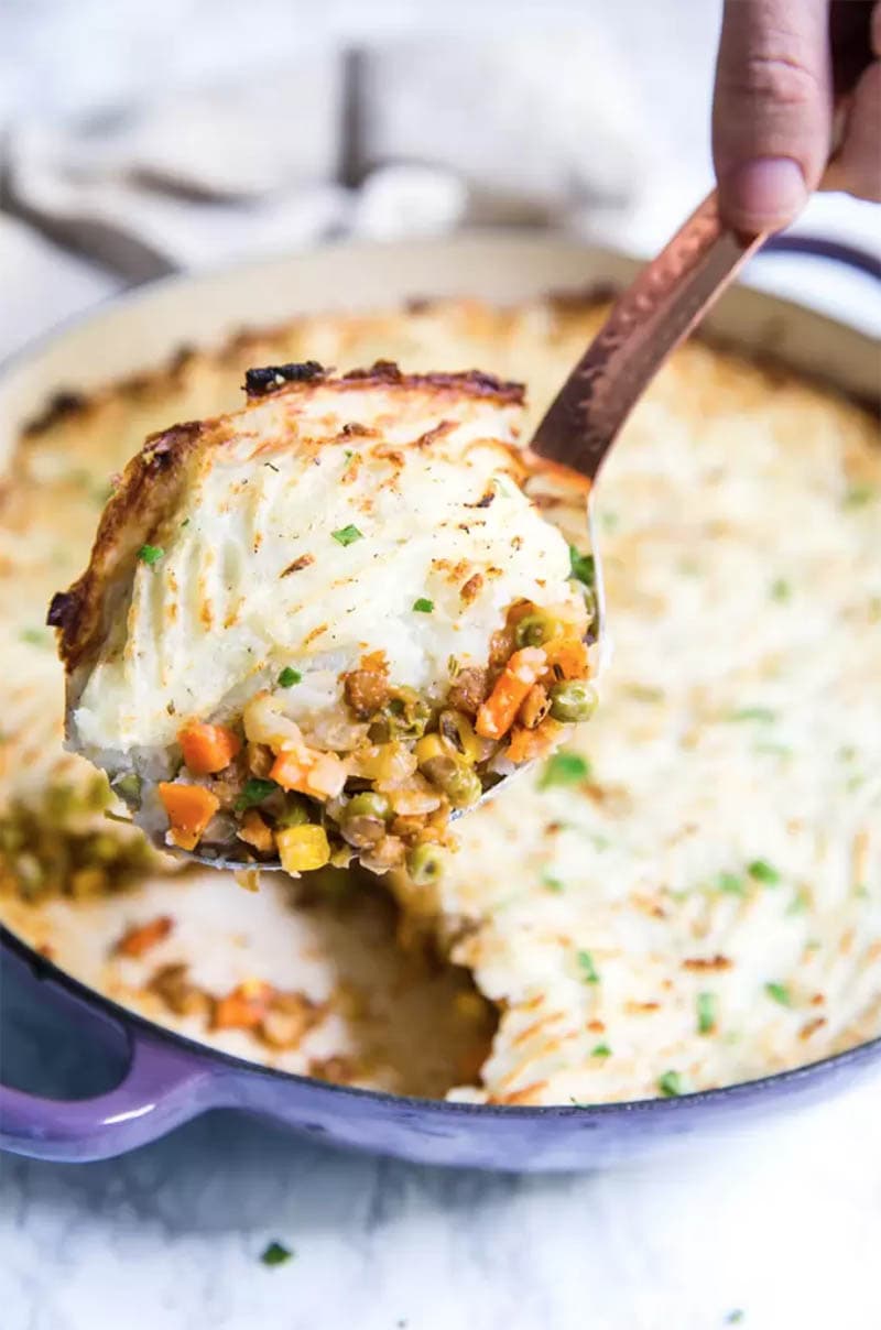 This Plant Based Shepherd’s Pie Collection is guaranteed to be the tastiest culinary experience!!!  Celebrate St. Patrick’s Day or any day with a piping hot casserole!