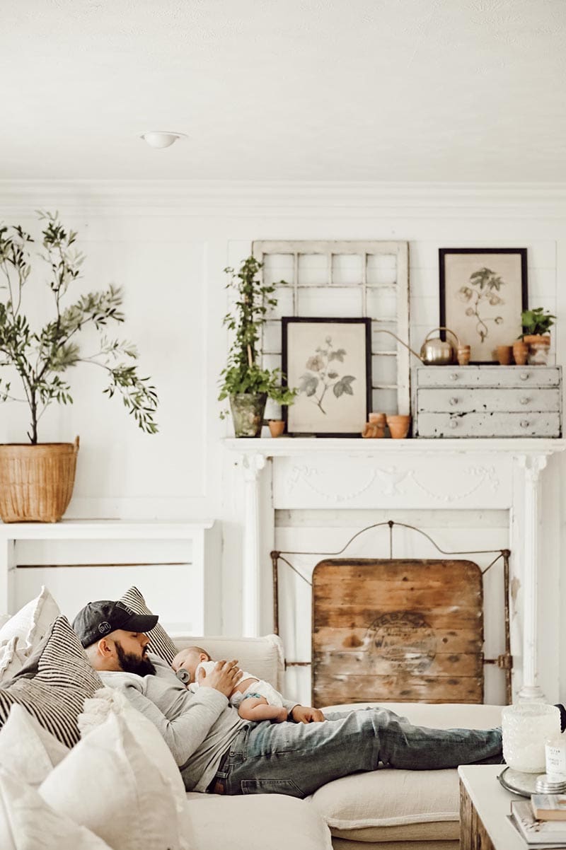 farmhouse living room furniture on Quick And Easy Budget Friendly Farmhouse Living Room Updates The Cottage Market