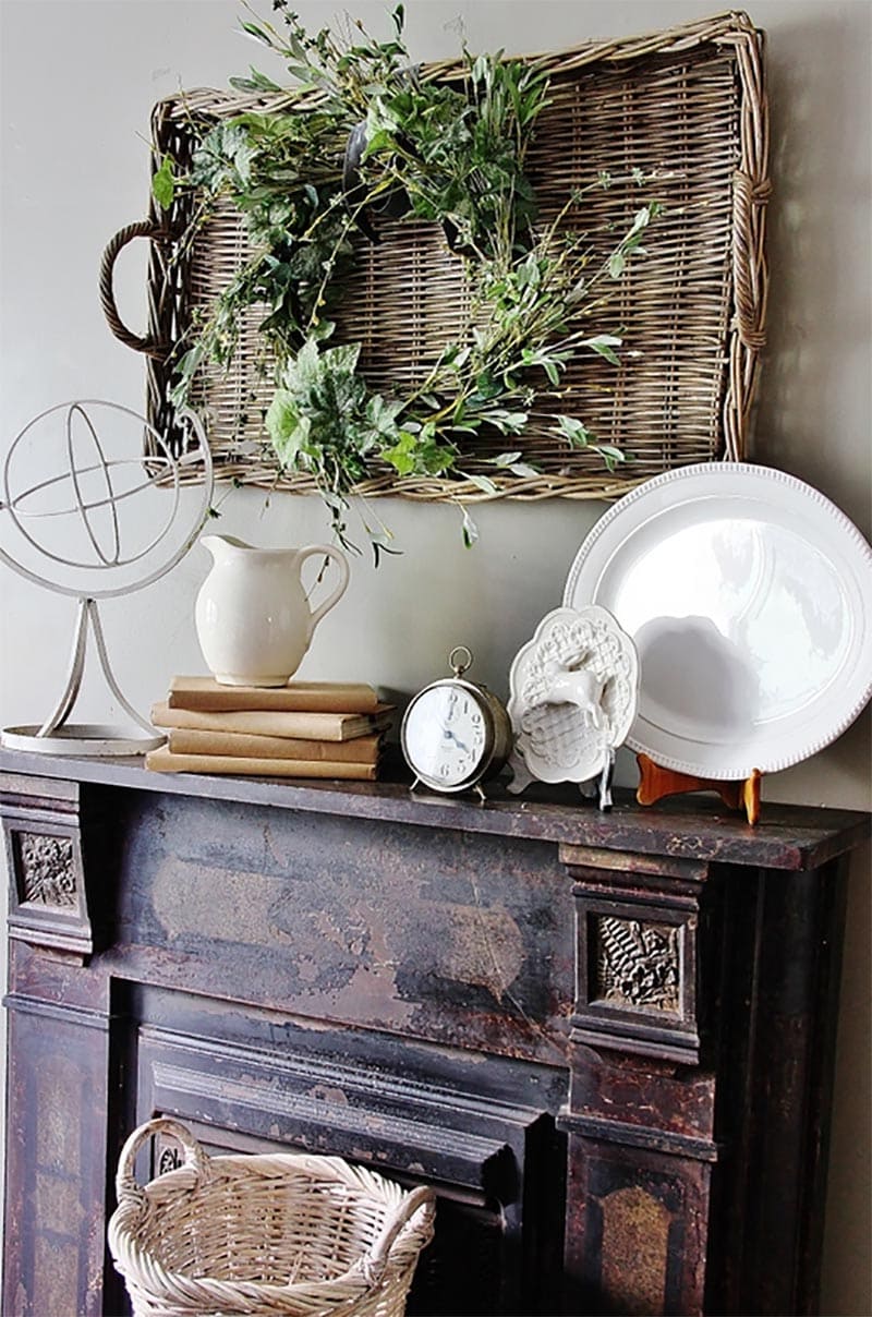 Adding Farmhouse Charm By Decorating With Baskets The Cottage Market