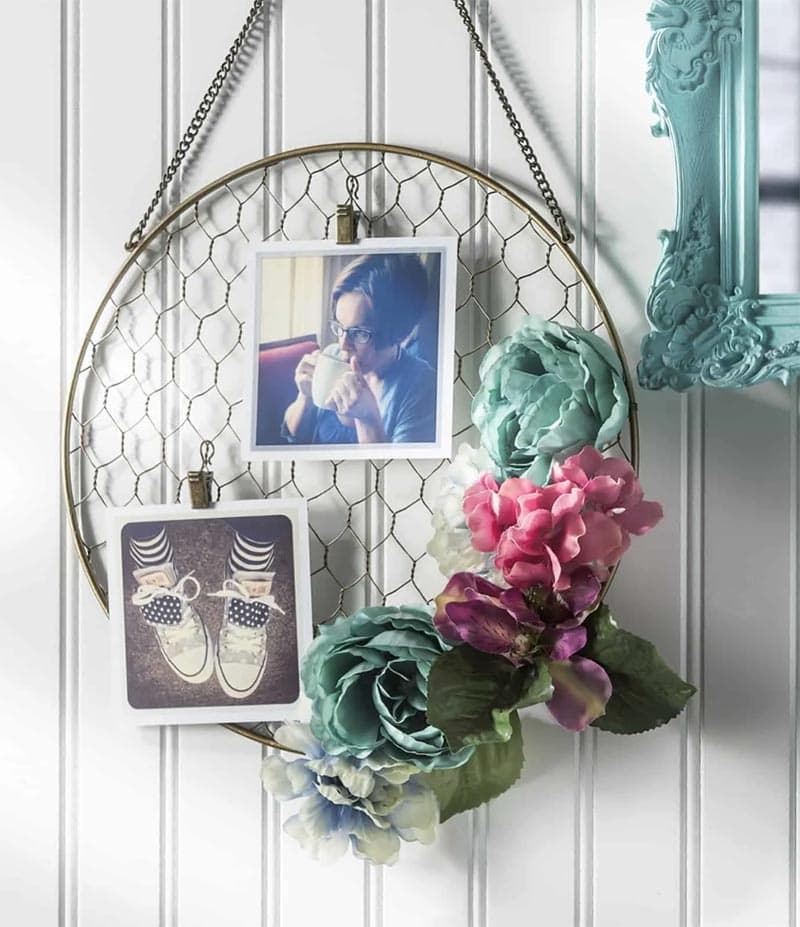 This Fun Collection of Farmhouse Chicken Wire DIY Projects are going to inspire you to create all kinds of wonderful creations!