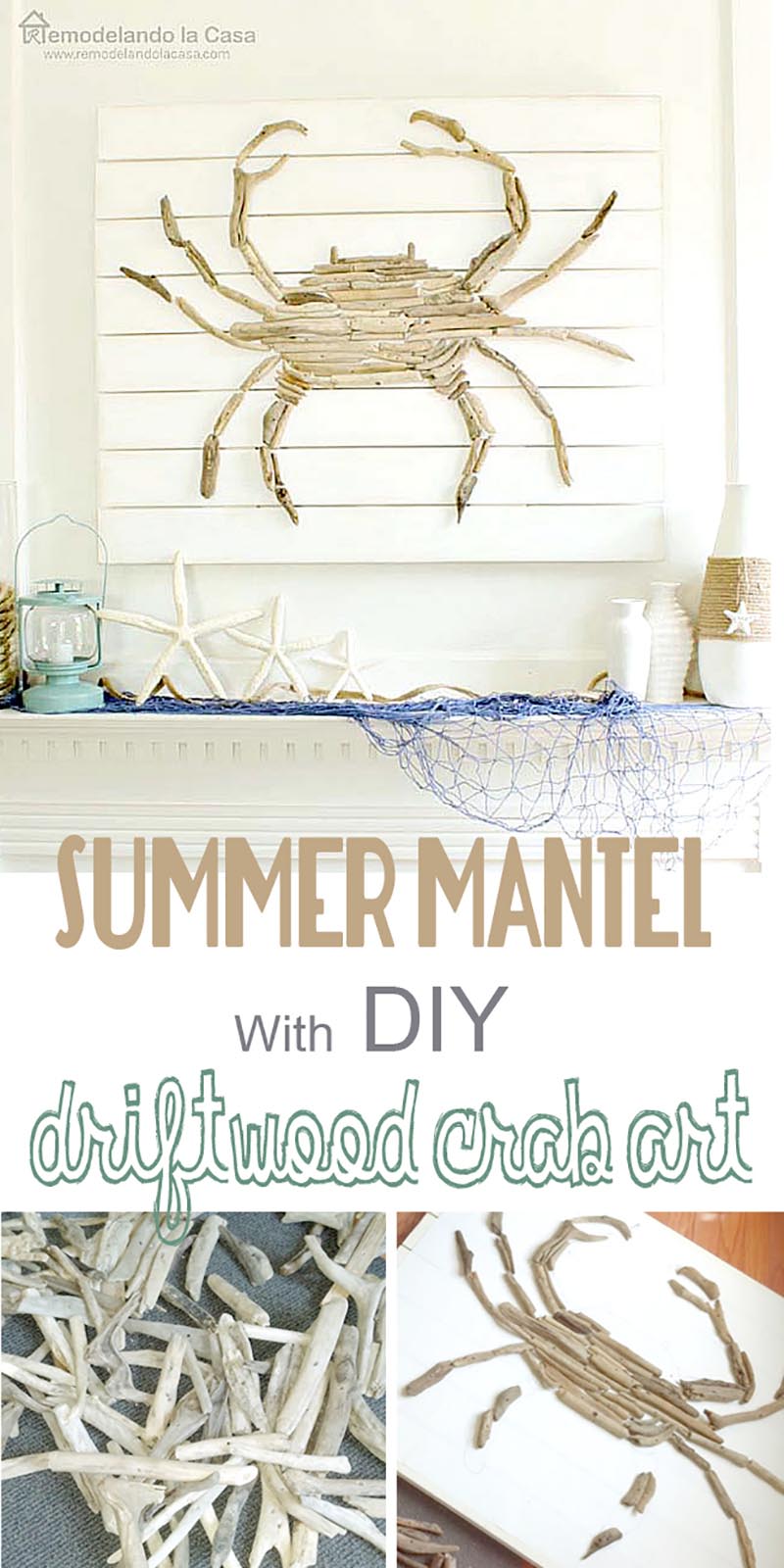 These Fabulous Coastal Farmhouse DIY Projects will have your home oozing with Beachy Coastal Farmhouse Charm! Quick and Easy DIYS that will have you swear the waves are crashing on the Beach!