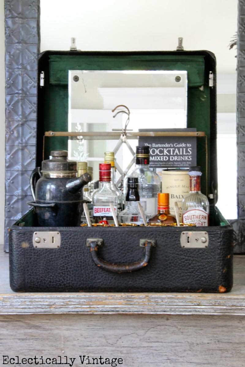 These very unique and amazing DIY Farmhouse Upcycled Suitcases are just waiting for you to be inspired by them and wanting to create!!!