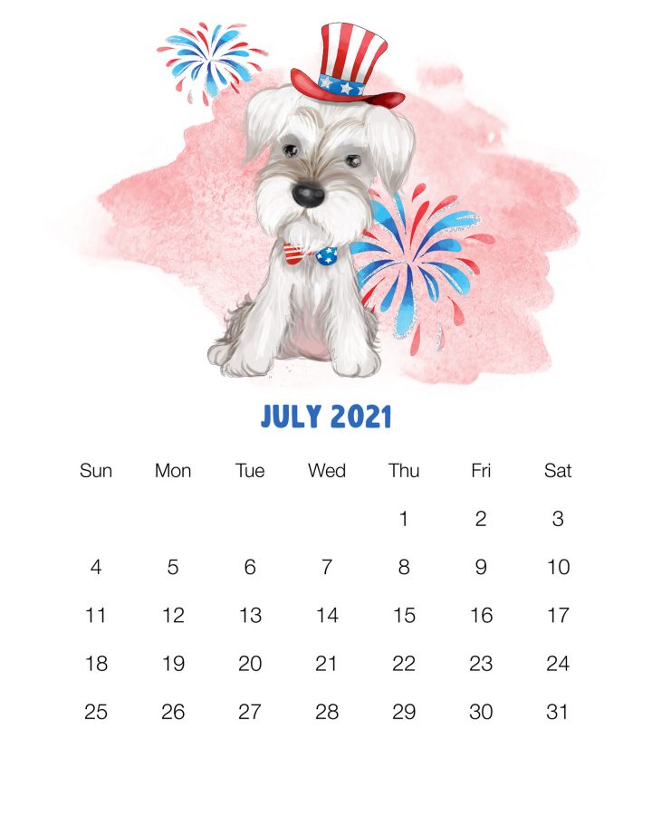How about a Free Printable 2021 Cute Dog Calendar to get organized for the New Year! It has a happy style we know so many of you adore!  Enjoy!