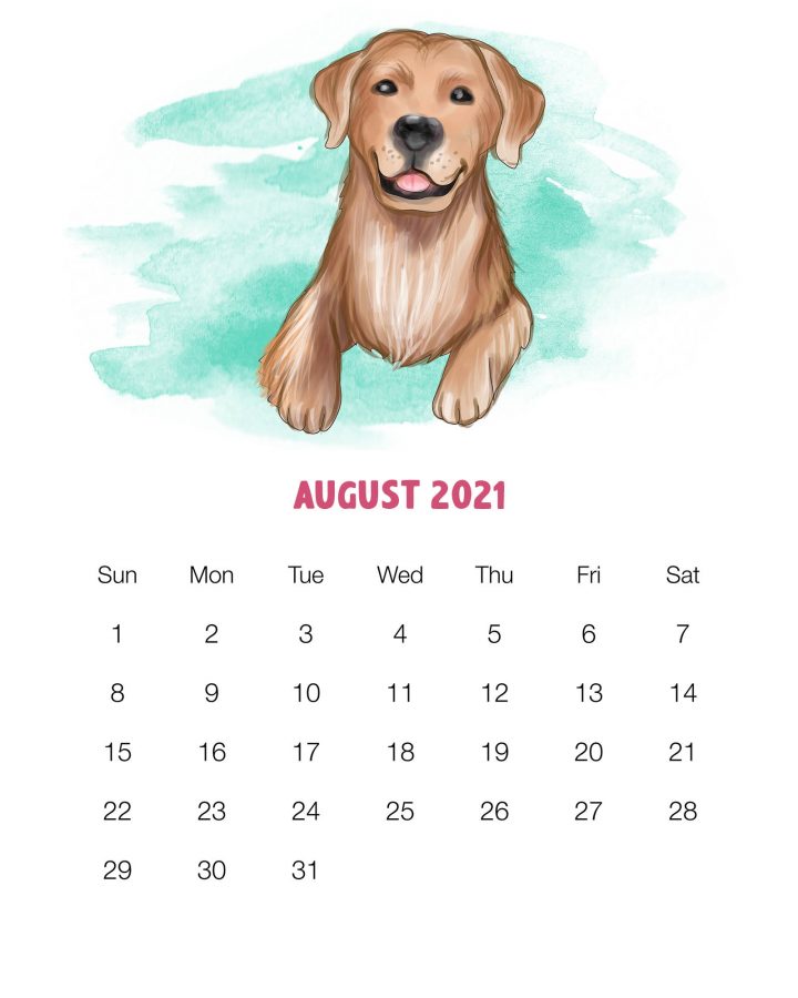 How about a Free Printable 2021 Cute Dog Calendar to get organized for the New Year! It has a happy style we know so many of you adore!  Enjoy!