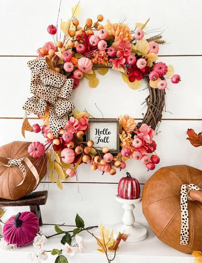 DIY Dollar Store Fall Wreaths are just what many of you have been looking for! These Fall Wreaths are extremely Budget Friendly and we can all use a bit of that right now!