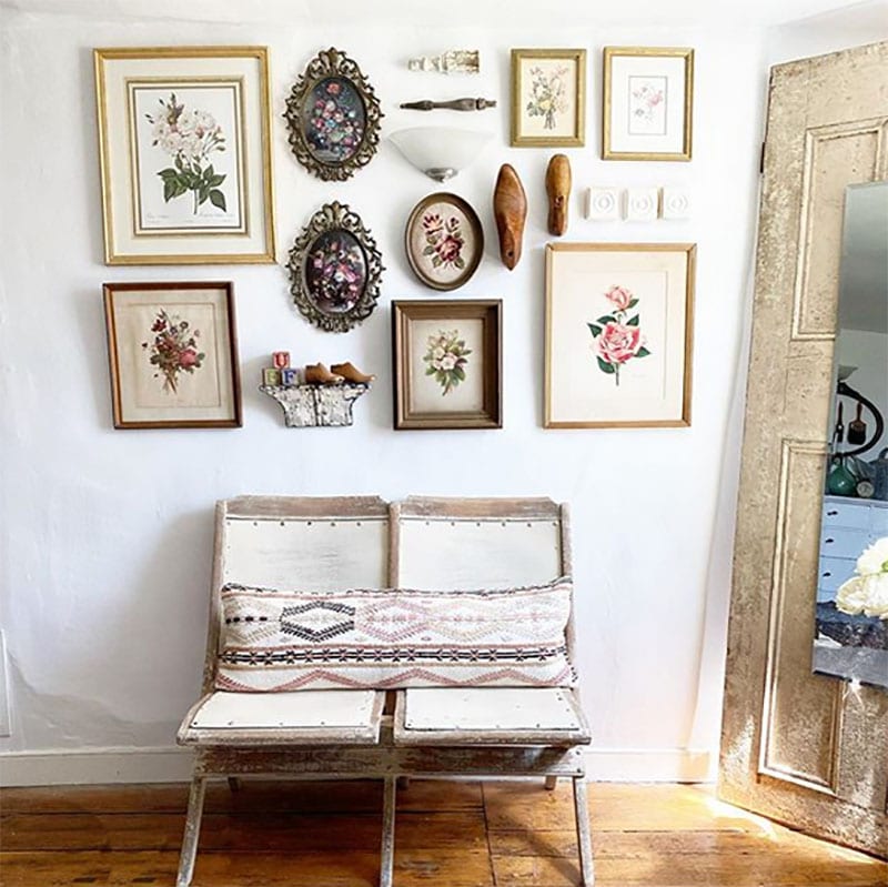 Come and see how simple it is to create Vintage Style Wall Art with your Flea Market and Thrift Store Finds!