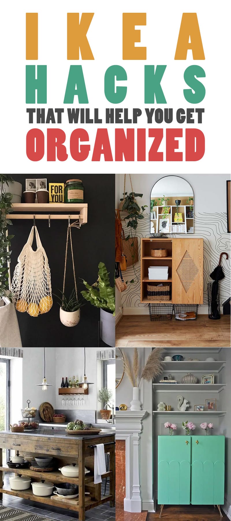 You are so going to enjoy these IKEA Hacks That Will Get You Organized!  Not only will everything have it’s own space… their space will be stylish!