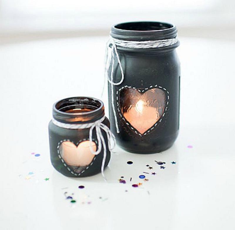 Nothing says Valentine’s Day Like some Valentine’s Day Mason Jar DIY Creations.  All of these cuties will tell someone how Loved they are. 