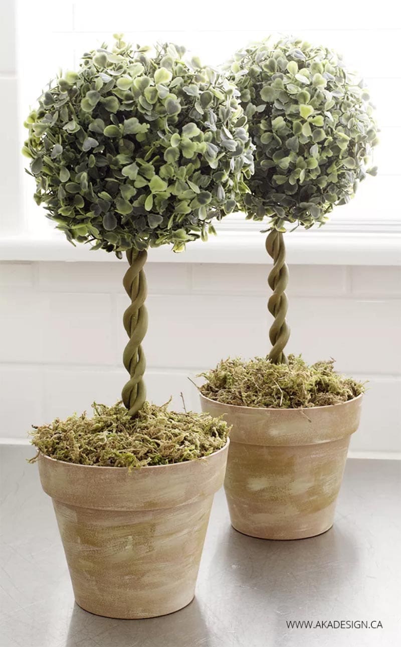 These DIY Dollar Store Planter Hacks are really amazing and I think that you should try some of the ones that catch your eye.  No one will ever know they are from the Dollar Store!