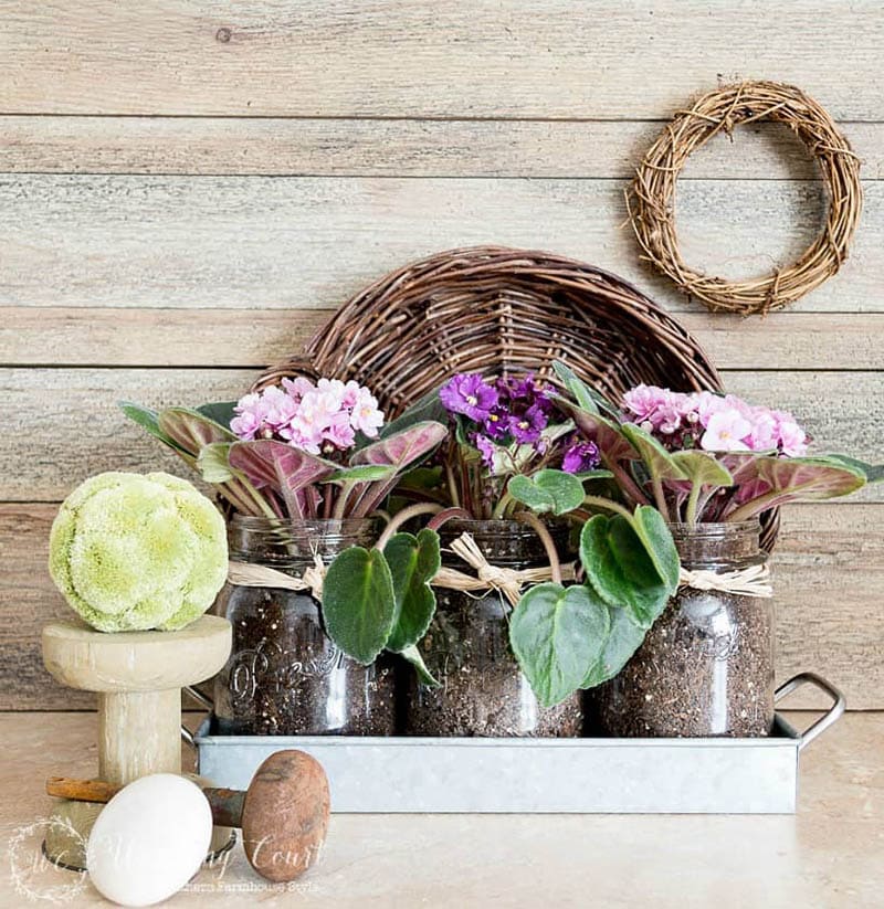 These 38 DIY Mason Jars will bring the perfect touch of Spring to your Home. They are quick… easy and budget friendly … so pick the ones you love and start creating!