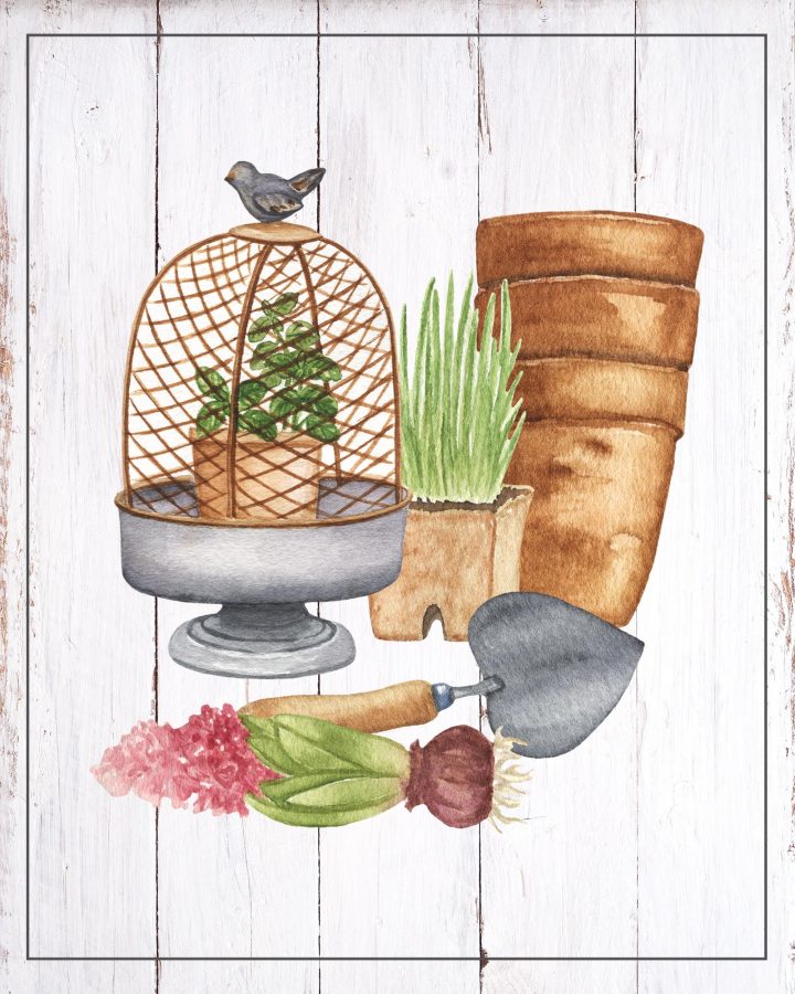 These Free Printable Farmhouse Garden Vignettes are going to look amazing in your home.  A perfect little touch for the walls, gallery wall, vignettes and more. A great way to celebrate Earth Week!  HAPPY EARTH DAY!
