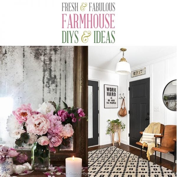 Fabulous and Fresh Farmhouse DIYS and Ideas are waiting to inspire you to create. All the newest projects in the Farmhouse World all in one place to enjoy! Hi Friends, how is everyone doing!  Sure hope you are all happy and healthy this beautiful Weekend!  Well… here we are … back together again to check out some Fabulous and Fresh Farmhouse DIYS and Ideas for this week!  A little diversion that I know you enjoy. There are some cool ideas… some diys and a ton of inspiration! I really love our Saturday afternoon time together and I sure hope you do to.   Collections - Civil War Flatware - Miss Mustardseed Miss Mustardseed… aka Marian is always on the look out for unique items to display in her beautiful Farmhouse Home.  Check out her newest collection… I found it fascinating!   5 Scandinavian DesignTrends For 2021 -Decor 8 Enjoy this Scandi Inspiration!   How To Have A Cohesive Home - StoneGable Wondering how to have that cohesive look in your home… you know when everything flows together?  Well Yvonne has some tips and trick for you…   Liz Marie’s Weekend Antiquing Finds - Liz Marie I don’t know about all of you… but I am still not really heavy on shopping and such yet even though I have been vaccinated.  The time will come!  So… I just love seeing others antiquing adventures and adore looking at there finds.  So here is Liz with her finds from The Springfield Antique Show… ENJOY… she brought home an amazing haul and has it all placed in her home all ready!!! WOW!   Modern Bathroom Details I Love - Sarah Joy Come on over and be inspired by Sarah’s new… crisp and fabulous new Modern Bathroom!   One Simple Way To Style Your Sink - Love Grows Wild Liz is here to help you stylize your sing… not matter which sink it is!  She shares her tips for a beautiful and functional sink space you will love.   Biggest Decorating Mistakes And Fixes - StoneGable Want to know some of the biggest decorating mistakes and how to fix them?  Yvonne has the answers!   A 20th Century Swedish House That Is Like A Fairytale - My Scandinavian Home Come and enjoy this wonderful house.  Tons of inspiration… ideas and more.     PC Contemporary Project: The Primary Suite - Studio McGee Simply enjoy!   Double Closet Door Idea - Deb and Danelle The are sharing their Double Closet Door Idea today… don’t miss it!   Inspired Vintage Shops and Favorite Finds - Shiplap and Shells Such wonderful finds… I am in love with the first one… what’s your favorite?   How to Spray PaintWicker Furniture - The Crowned Goat Wicker Furniture is a very popular Farmhouse item… inside and out… so I thought you would enjoy this little tutorial on how to refresh it with spray paint!  Enjoy!   How To Add Patina To Metal - The Crowned Goat Here’s another technique you are going to adore!  Come see how you can get this amazing patina look added to your metal… it is incredible!  Use this technique on all kinds of metal items!   House Tour - Calypso In The Country Enjoy!   How to Decorate Your Summer Mantel Like A Pro - The Curated Farmhouse Learn some pro tips and make that Mantel SMILE!   5 Tips For Creating A Beautiful 5 Minute Garden Floral Arrangement - French Country Cottage Come on over and Courtney will have you creating the perfect centerpiece in 5 minutes!   Contemporary Project The Guests Suite Bunk Room - Studio McGee This is a guest space… but it would be a wonderful Kids Room too with such a modern Farmhouse look!   Spring To Summer Family Room Styling - Thistle Key Lane Need to transfer from Spring to Summer… Michelle has some fabulous ideas!   How To Make Texture Paint Using Baking Soda For Endless Decor Crafts - Blesser House Come and watch Lauren as she works her magic on a Thrift Store piece… you won’t believe the results and it is all because of the secret ingredient Baking Soda…   A Case For Failed Commitments - Joanna Gaines You all love knowing what Joanna is up to… so I thought you would enjoy this read!   17 Easy And Doable Decorating Ideas - StoneGable Yvonne is sharing some easy and more importantly doable decorating ideas you can do right now!  Check it out!   White and Wood Kitchen Reveal - Maison de Pax This will make you love White and Wood!   How To Make A DIY Sharpie Art Tea Towel - Salvaged Living Such a cute little DIY for an adorable Tea Towel… budget friendly and so easy to do!  ENJOY!   Low Maintenance House Plants: Switching From Faux To Real Plants - Little House of Four If you are ready to make the switch… this is the post for you! (Please remember one big thing when you are buying real plants… if you have pets…check out the plant name before buying it and avoid MAJOR Problems!)   Furniture Refinishing With Milk Paint - My One Hundred Year Old Home I know so many of you are refinishing furniture and always looking for some tips and ideas… drop by and Leslie is sharing some that will help you with Milk Paint which gives your furniture such a creamy finish. Enjoy!   How To Make A Plate Wreath - Cloches & Lavender Looking for a touch of the Cottagecore Farmhouse Style… then this is the perfect DIY Project for you.   7 Effortless Organic Home Decor Styling Tips - Grace In My Space Come and learn some things you might not know about Organic Home Decor…   How to Create an Outdoor Farmhouse Dining Space - Robyn’s FrenchNest You are going to see how simple it is to create a Farmhouse Dining Room outside!  Love it!   1940’s Tour - My Design Chic You are going to love the look… a bit of Chic… Cottage… Art Deco Farmhouse… enjoy and totally be inspired!   Color Blocked Clay Beads - City Farmhouse A fabulous Summer Craft!   How To Install Removable Wallpaper - I Spy DIY Removable Wallpaper is a hot commodity right now and it is easy to install if you know how… so let Jenni show you!   Repurposed Plantation Shutters - The Navage Patch I have seen many ways to repurpose a shutter… but never this one…     It’s time to add to your Farmhouse Instagram Collection! So many of you have asked if I could recommend a few more Farmhouse Instagram’s …so I am on the look-out and here are 4 for you this week. (remember to check back posts for more).  There are some that you may be following but there might be a few that you are not… just hope you enjoy them!!! Have fun visiting!   Farmhouse Kitchen Inspiration - @jadeitejunkie   Farmhouse Inspiration - @alovelydoe   Modern Farmhouse Inspiration - @vivirdesign   Farmhouse Inspiration - @janaroach   Click Here for more Farmhouse Roundups!   Stay Up to Date with The Cottage Market by Joining our Mailing List!       Want to stay in the know? I'd really love that! (((HUGS))) Like … on Facebook | Follow … on Pinterest | Follow … on Instagram | 