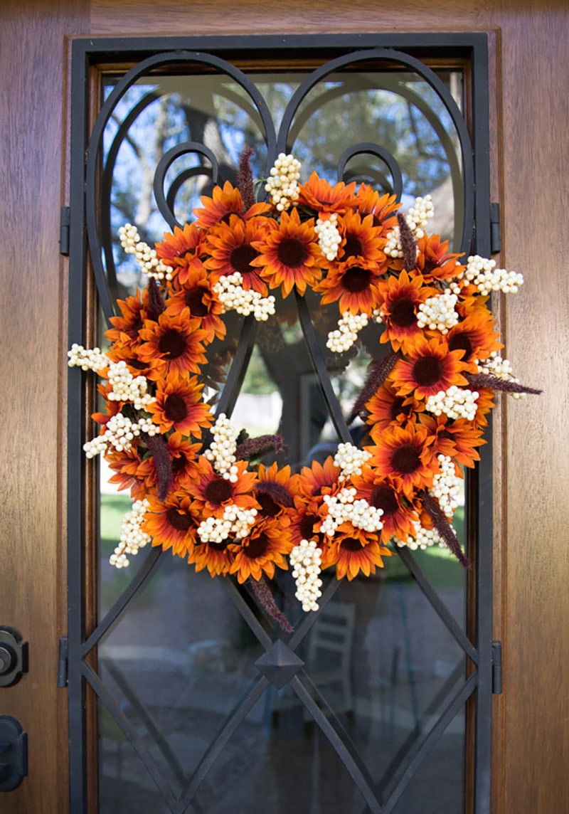 Fabulous DIY Dollar Store Fall Wreaths are just what many of you have been looking for! These Fall Wreaths are extremely Budget Friendly and we can all use a bit of that right now!
